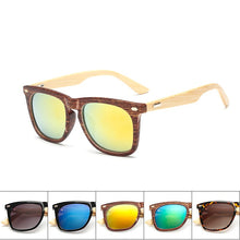 Load image into Gallery viewer, Classic Handmade Bamboo Sunglasses