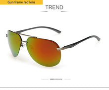 Load image into Gallery viewer, Magnesium alloy pilot Polarized Sunglasses