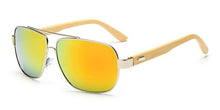 Load image into Gallery viewer, Bamboo Sunglasses Men Wooden