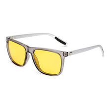 Load image into Gallery viewer, Yellow Lens Vintage Square Sun Glasses