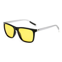 Load image into Gallery viewer, Yellow Lens Vintage Square Sun Glasses