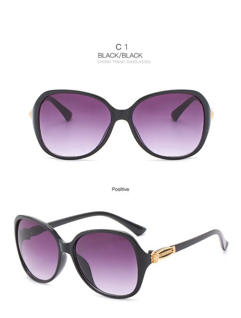 Colour Luxury Top Oval Sunglasses
